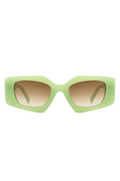 Square Retro Geometric Fashion Sunglasses