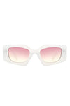 Square Retro Geometric Fashion Sunglasses