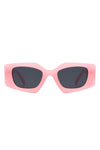 Square Retro Geometric Fashion Sunglasses