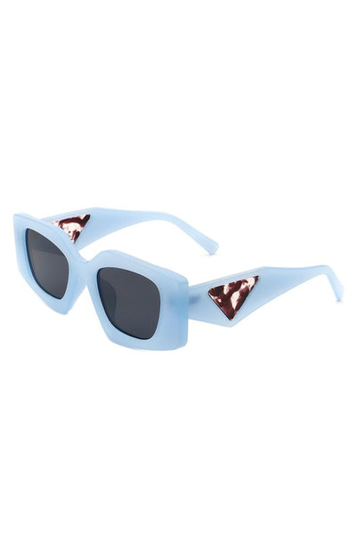 Square Retro Geometric Fashion Sunglasses