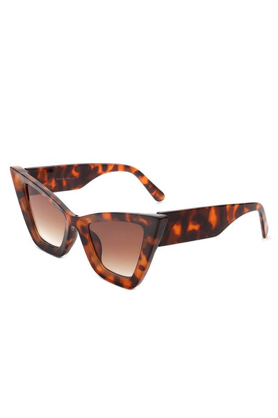 Retro Square Vintage Fashion Cat Eye Sunglasses